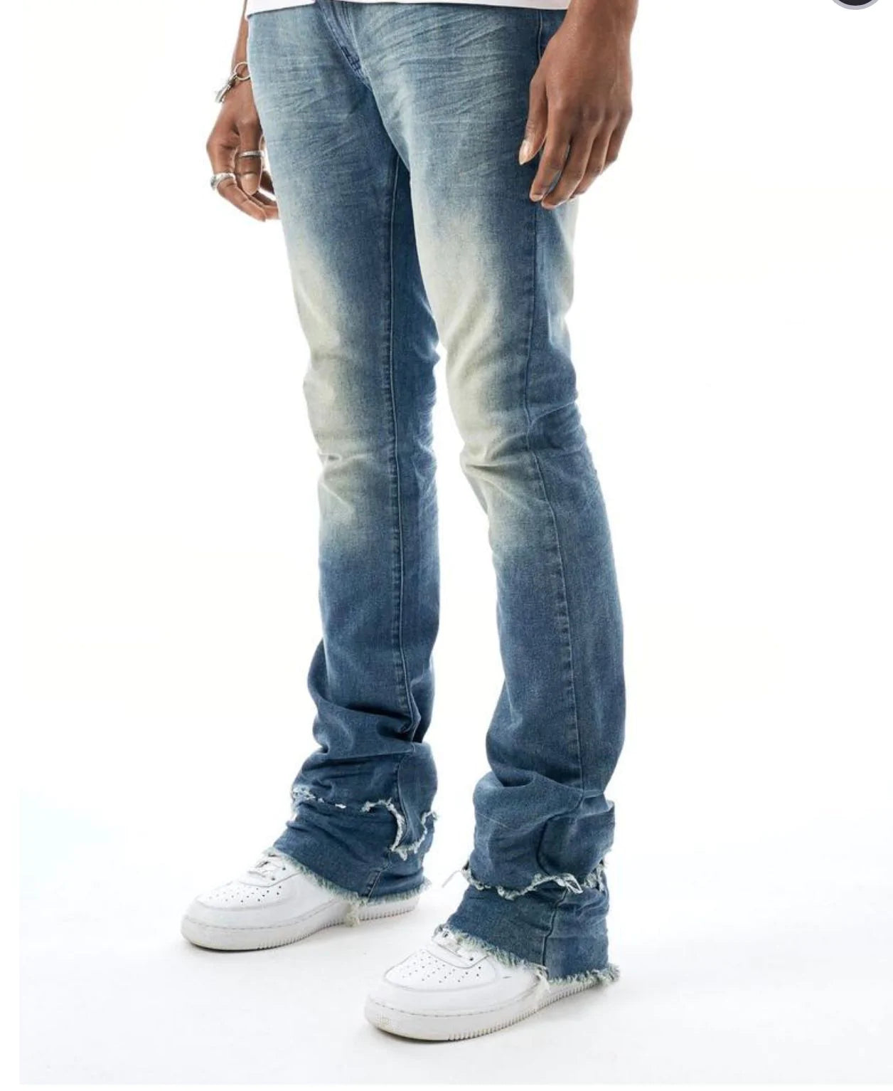 Flared pockets jeans, Collection 2022