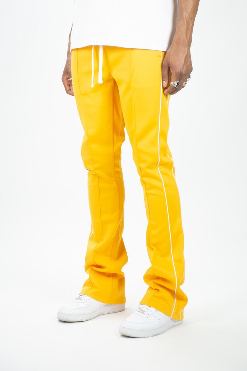 YELLOW TRACK PANTS in yellow - Palm Angels® Official