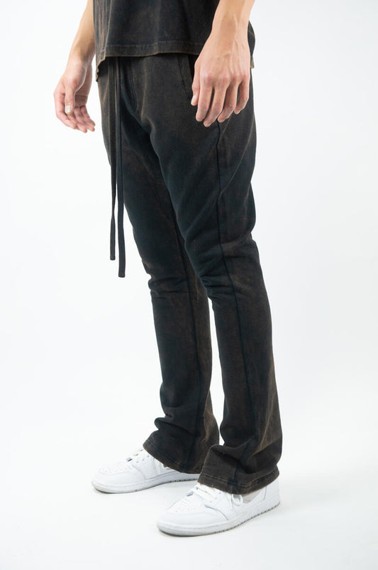 F/Terry Acid Washed Stacked Fit Pants | RINGSPUN | Fall 2023