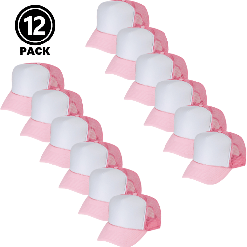 2-Tone Braided Foam Hat Bundle | 12-Pack (Save up to $12)