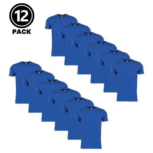 Men's Value Tee Bundle | 12-Pack of Assorted Sizes 2-3-4-2-1 | 501