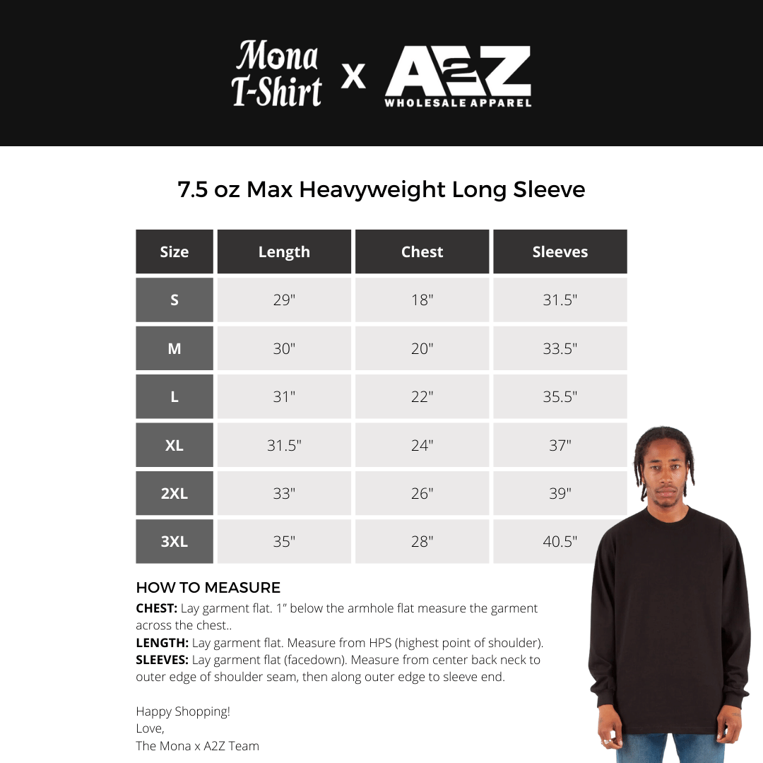 7.5 Oz. Max Heavyweight Long Sleeve | ShakaWear