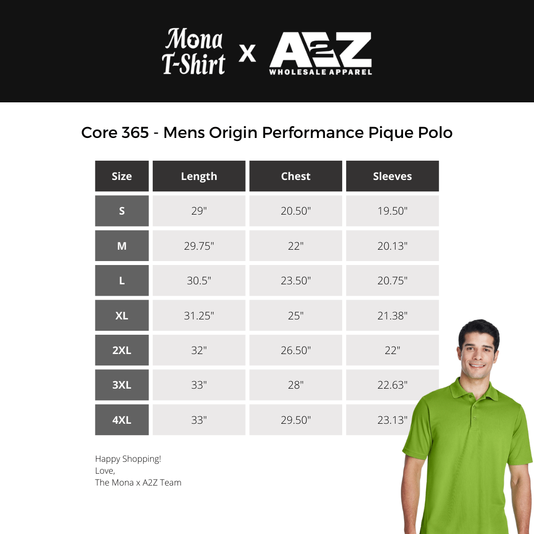Men's Origin Performance Pique Polo | Core 365