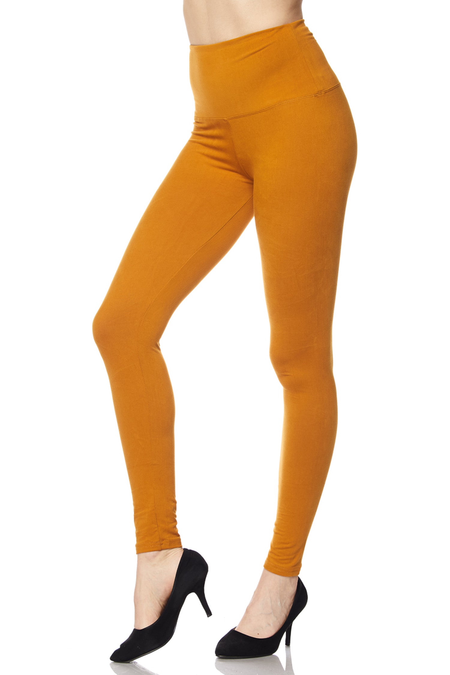 Buttery Soft Basic Solid One Size Leggings - Nex Mix