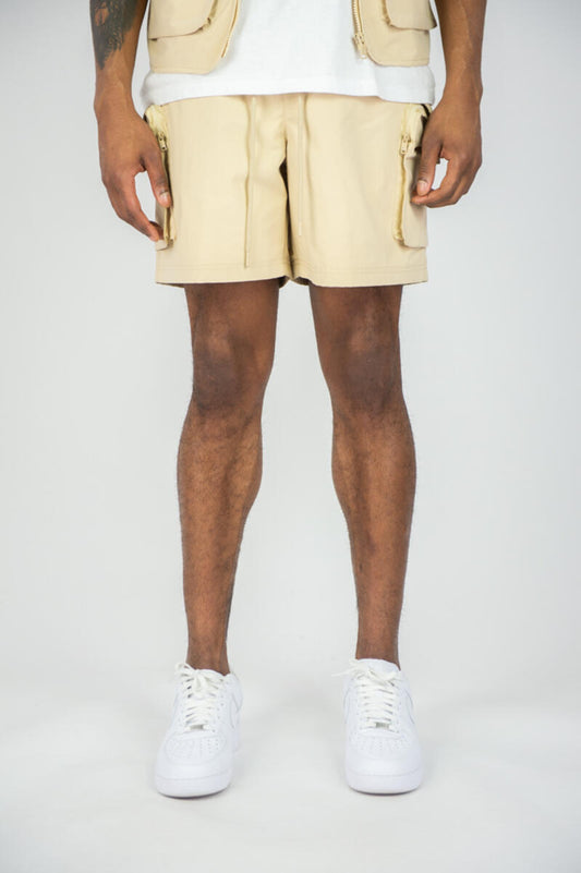 Tactical Cargo Poly Shorts | Rebel Minds