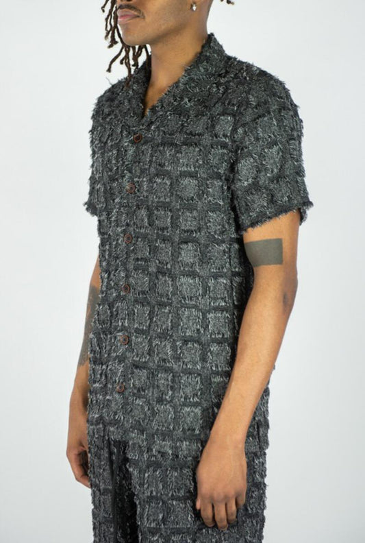 Textured Fray Woven Shirts | RINGSPUN