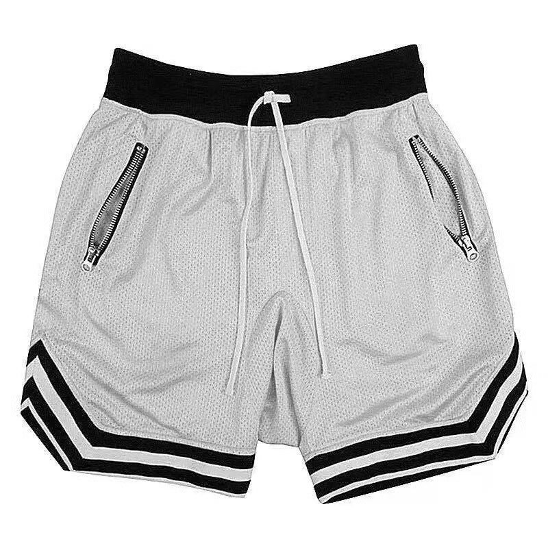 Zipper Pocket Basketball Shorts