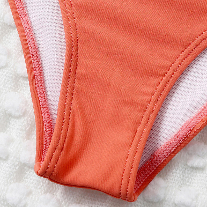 Color-Block Crisscross Bikini | A2Z