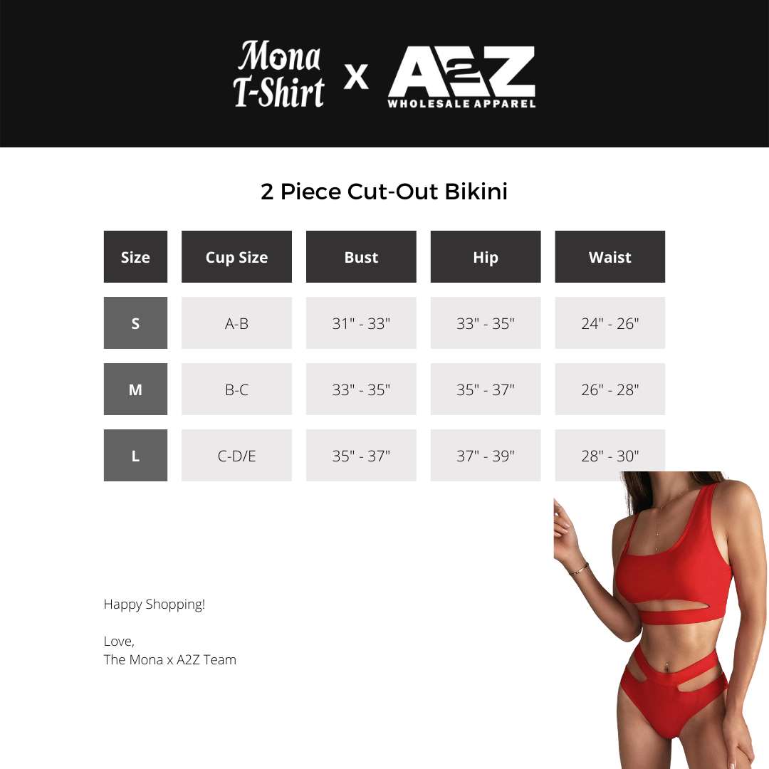 B140 - 2 Piece Cut-Out Bikini