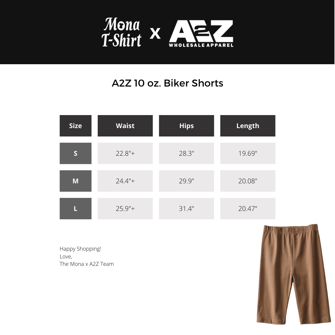 10 Oz. Biker Shorts | A2Z