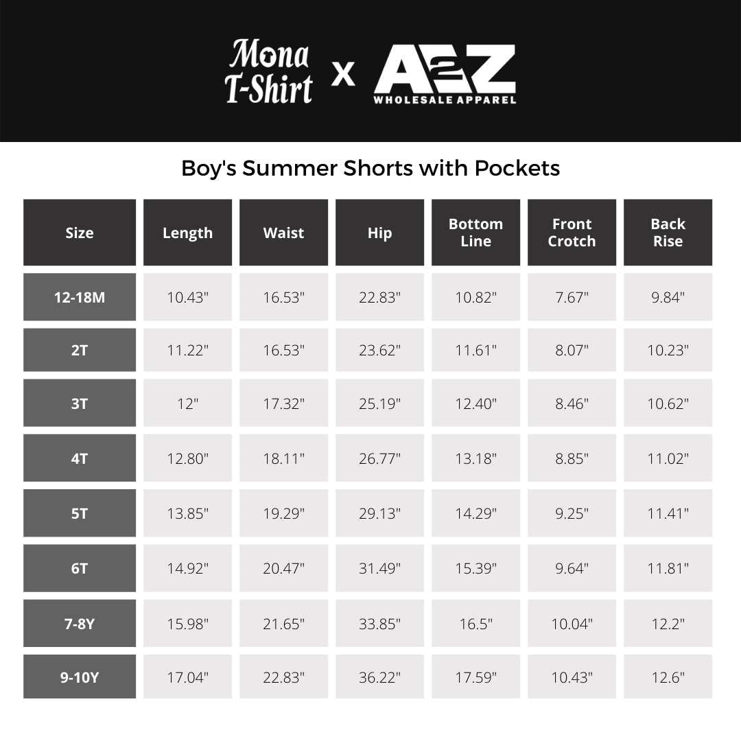 Boy's Summer Shorts with Pockets | Kid's Clothing
