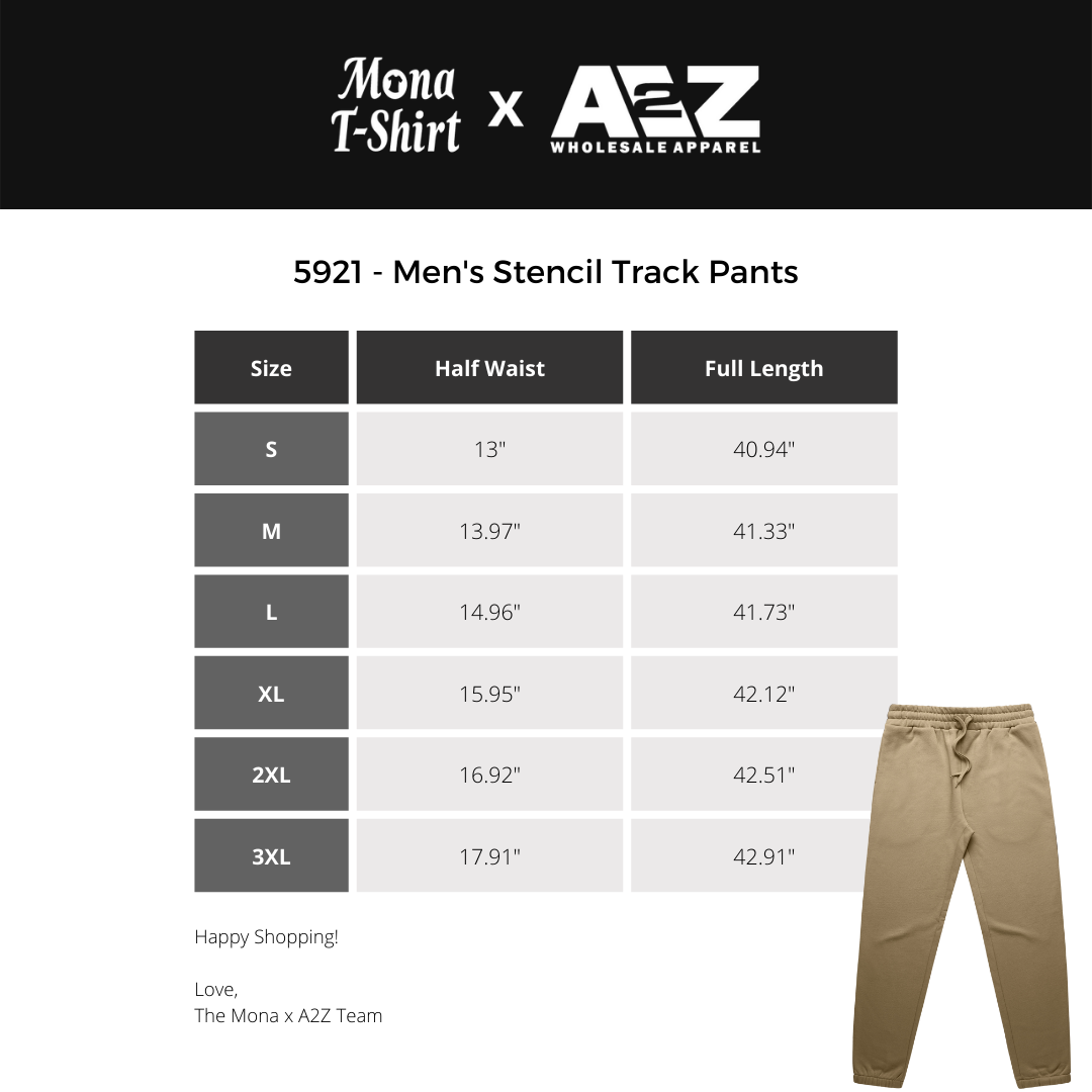 Men's Stencil Track Pants | 5921