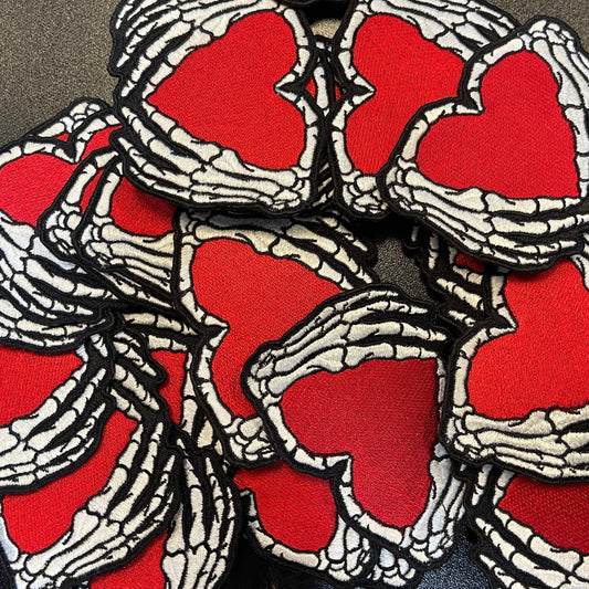 Love Never Dies - Embroidered Iron-On Patches