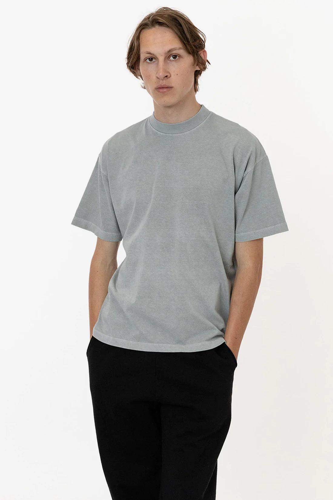 6.5 Oz. Garment Dye Crewneck T-Shirt | Plus Size | LA Apparel
