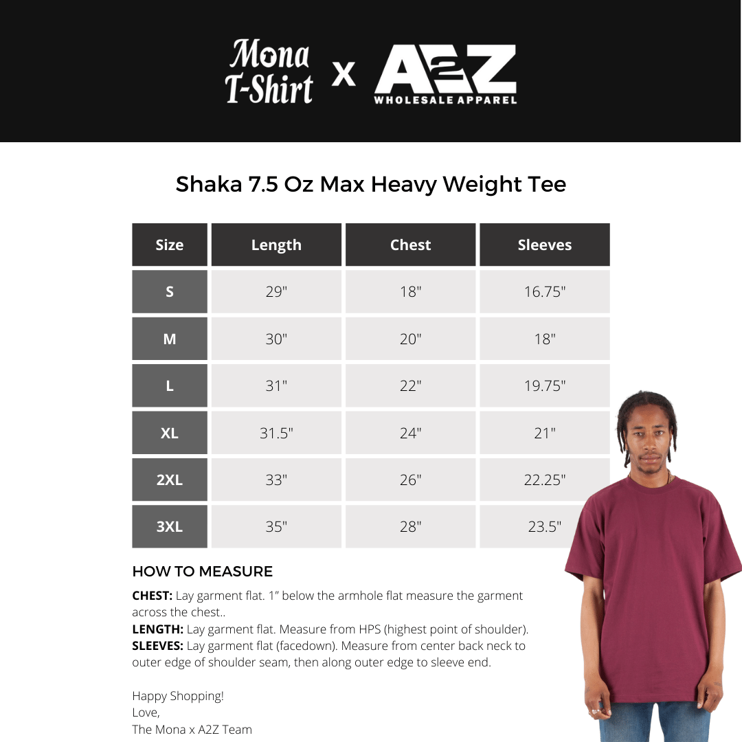 7.5 Oz. Max Heavy Weight Tee | ShakaWear
