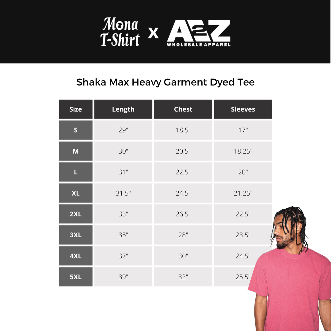 Max Heavy Garment Dyed Tee | Plus Sizes | ShakaWear