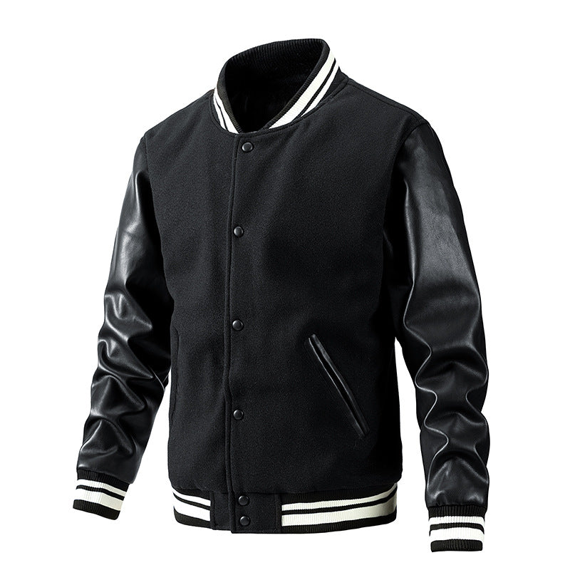 Letterman Jacket with Quilted Lining | JC7716 | A2Z