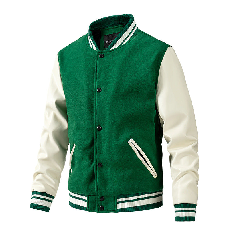 Letterman Jacket with Quilted Lining | JC7716 | A2Z