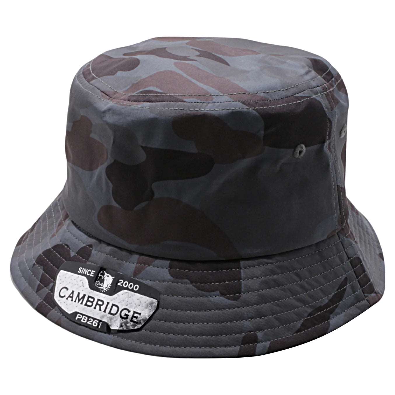 Cambridge Shiny Camo Bucket Hats