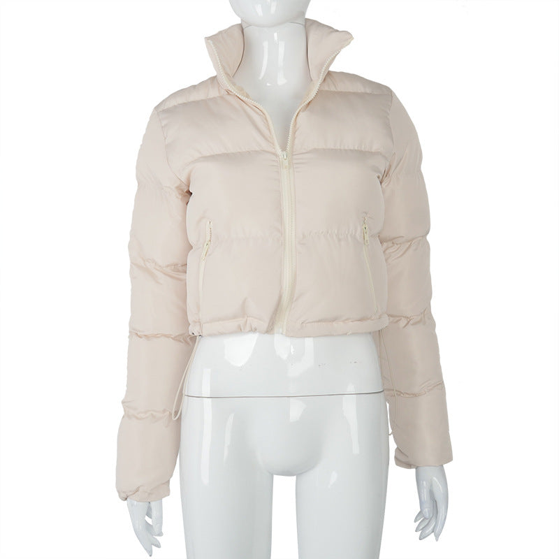 Women's Mono B, Chill Out Cropped Puffer Jacket