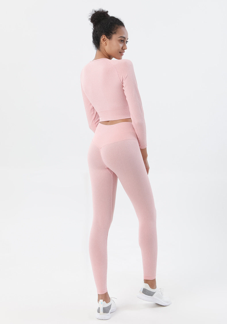 https://a2zwholesaleapparel.com/cdn/shop/products/ladies-long-sleeves-yoga-set-pink-1.jpg?v=1652637112&width=1946